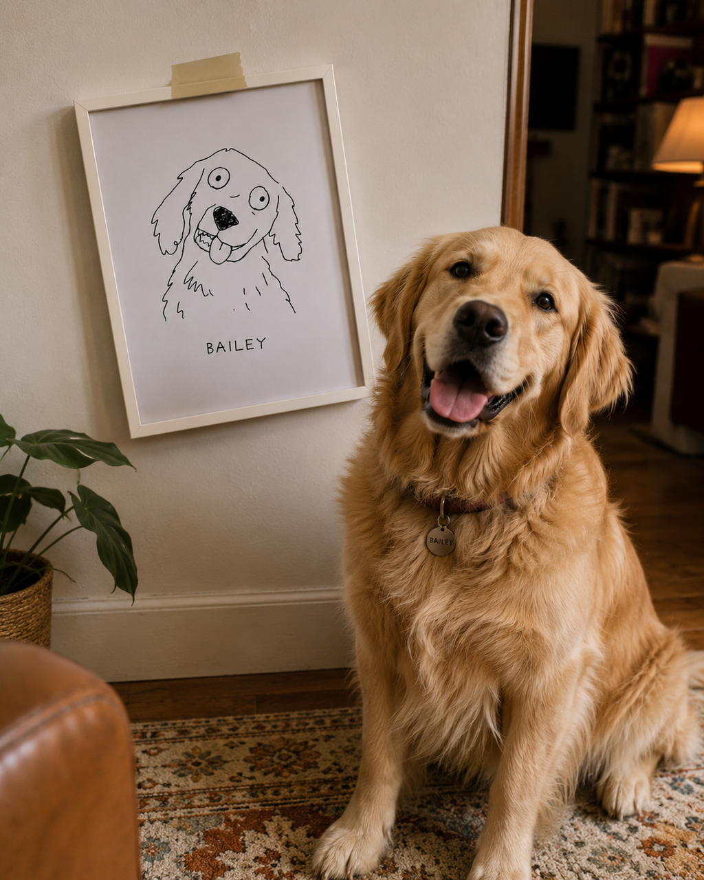 your pet, drawn terribly 🤍 funny gag gifts